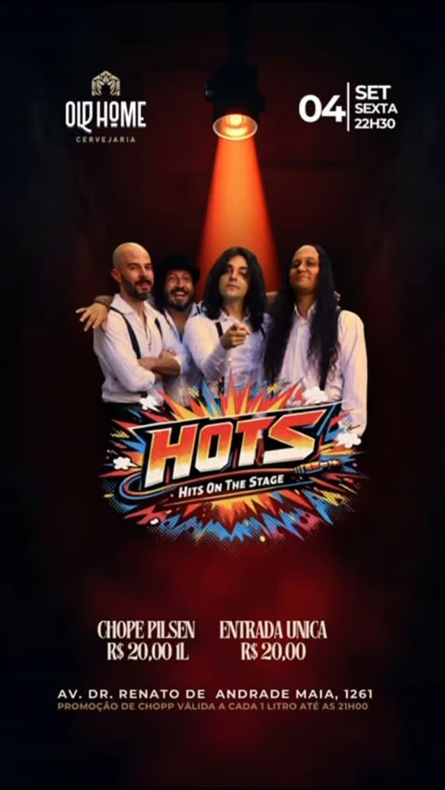 Flyer de Banda HOTS