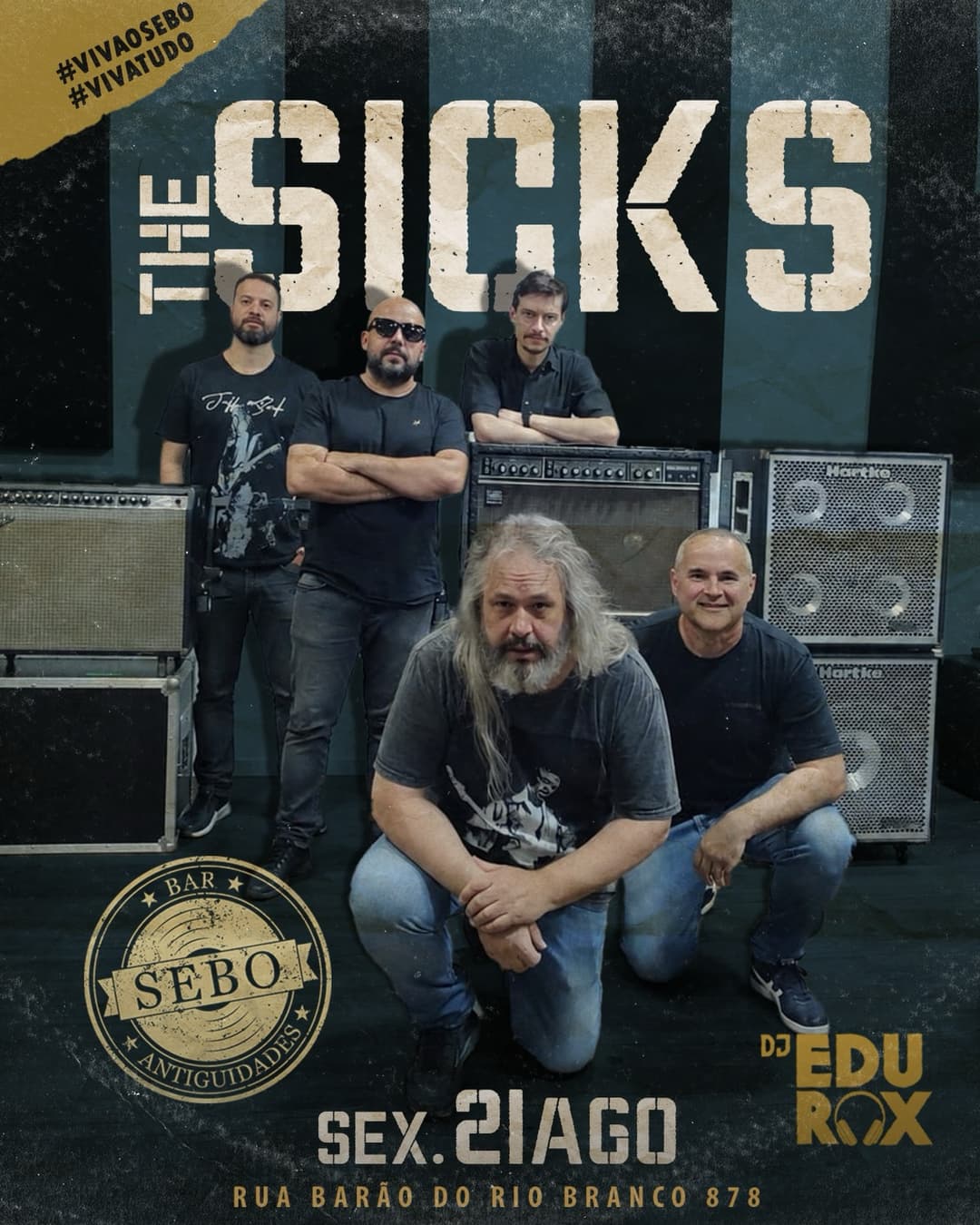 Flyer de THE SICKS