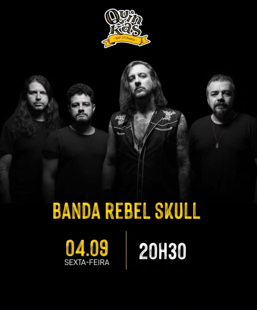 Flyer de Rebel Skull