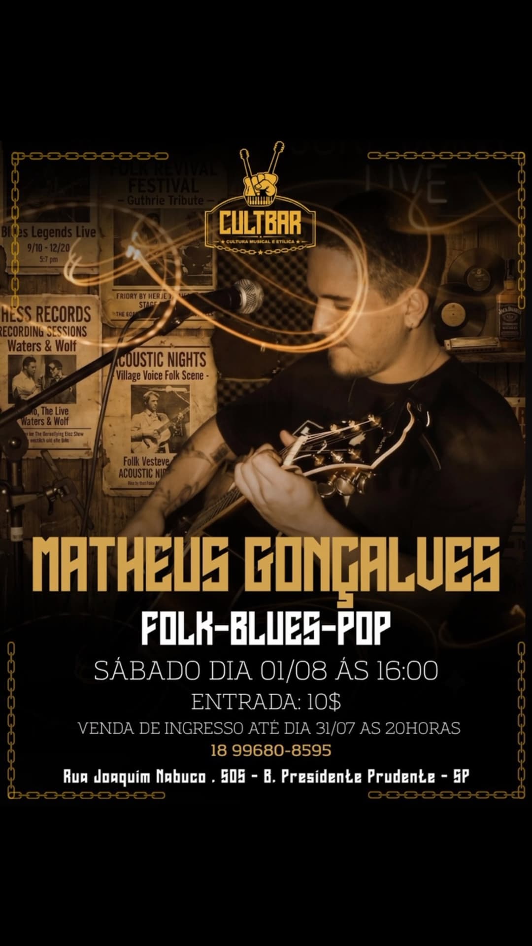 Flyer de Matheus Gonçalves