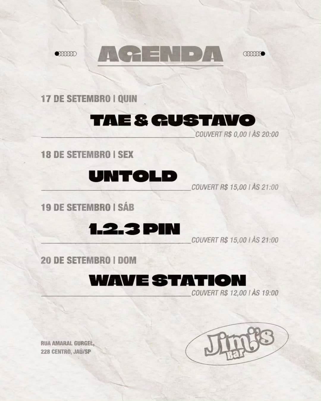 Flyer de Wave Station