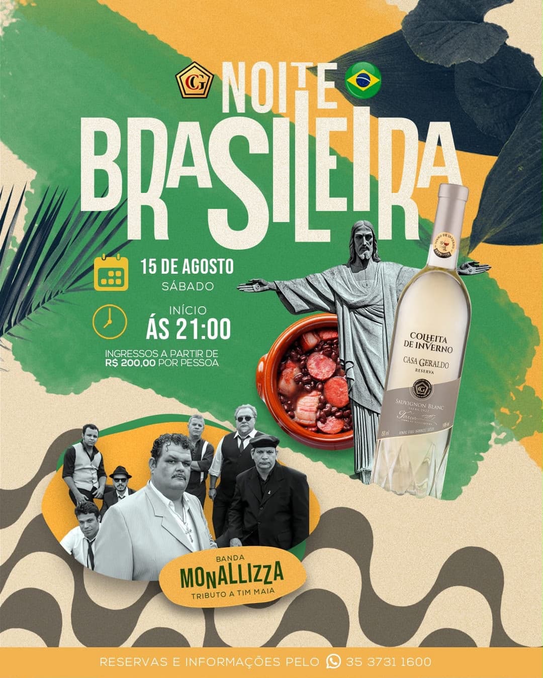 Flyer de Monallizza