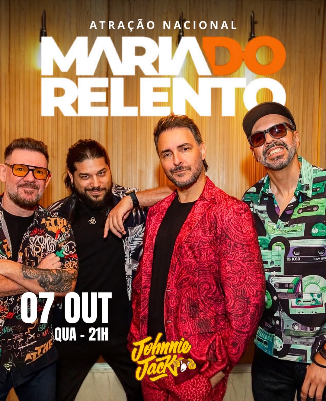 Flyer de Maria do Relento