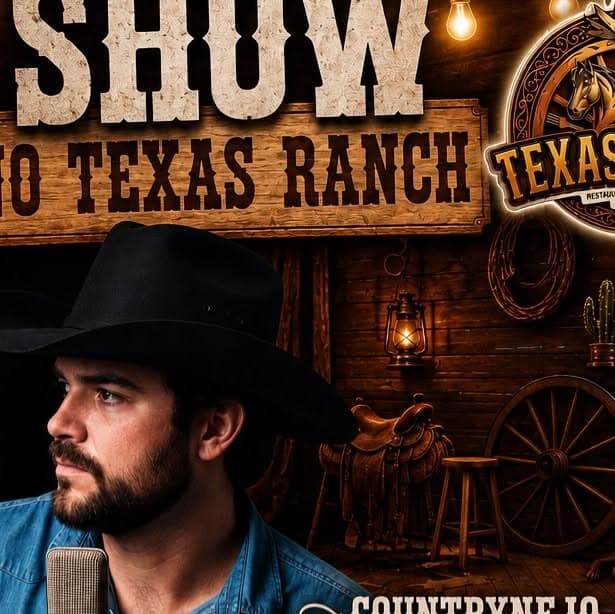 Flyer de Jorge Delucca - The Cowboy's Destiny e Jorge Deluca