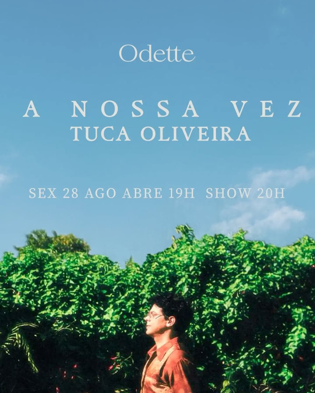 Flyer de Tuca Oliveira