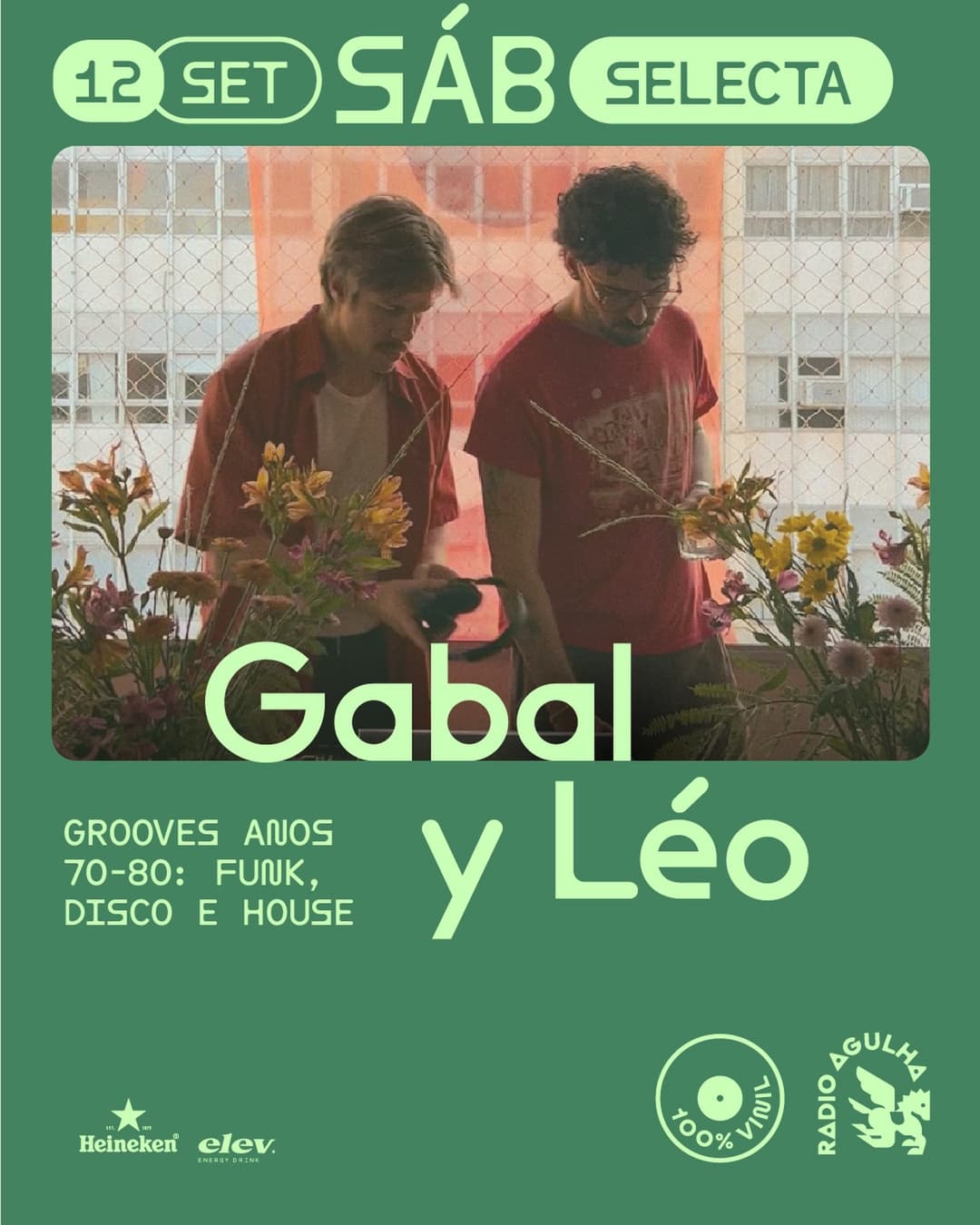 Flyer de Gabal y Léo
