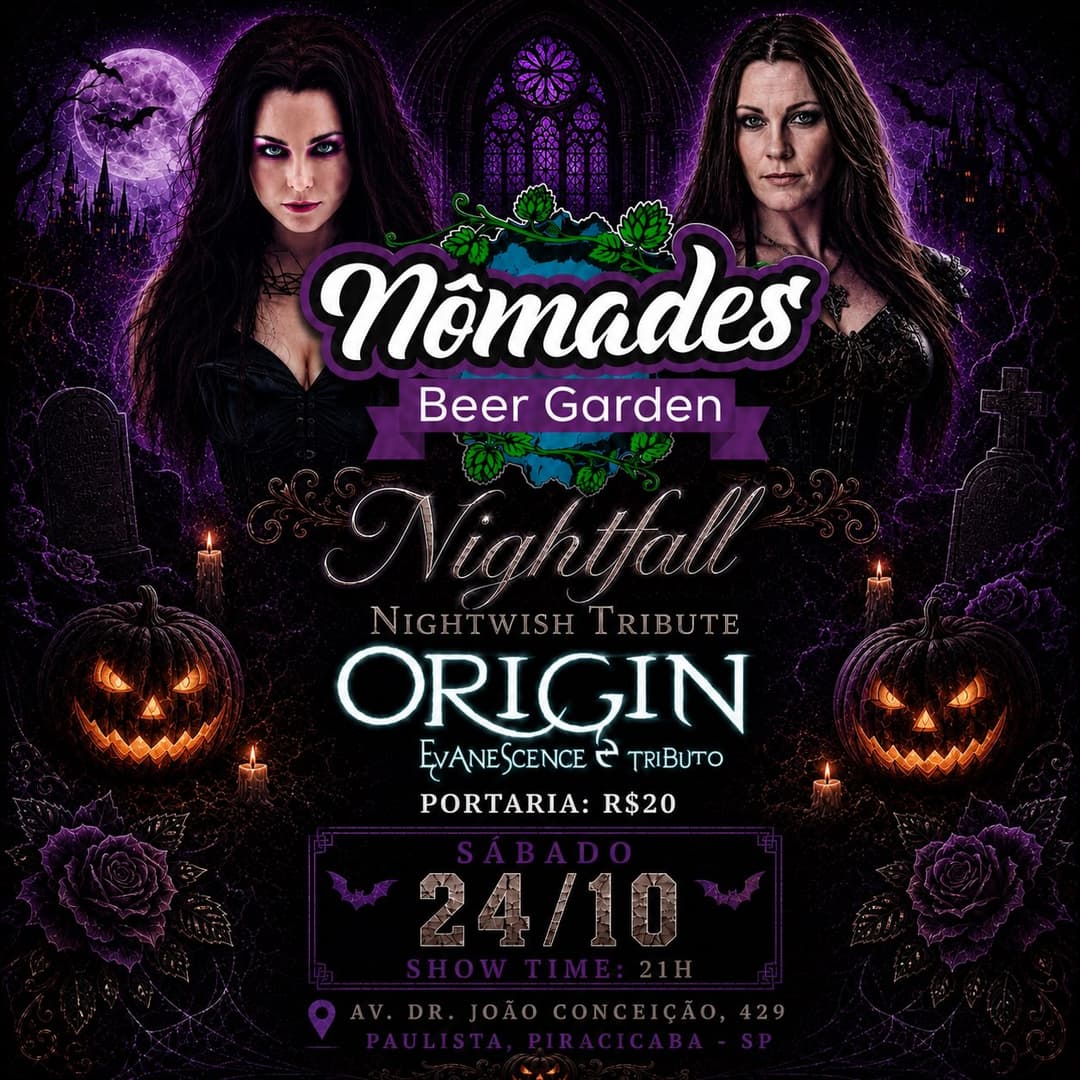 Flyer de Nightfall e Origin