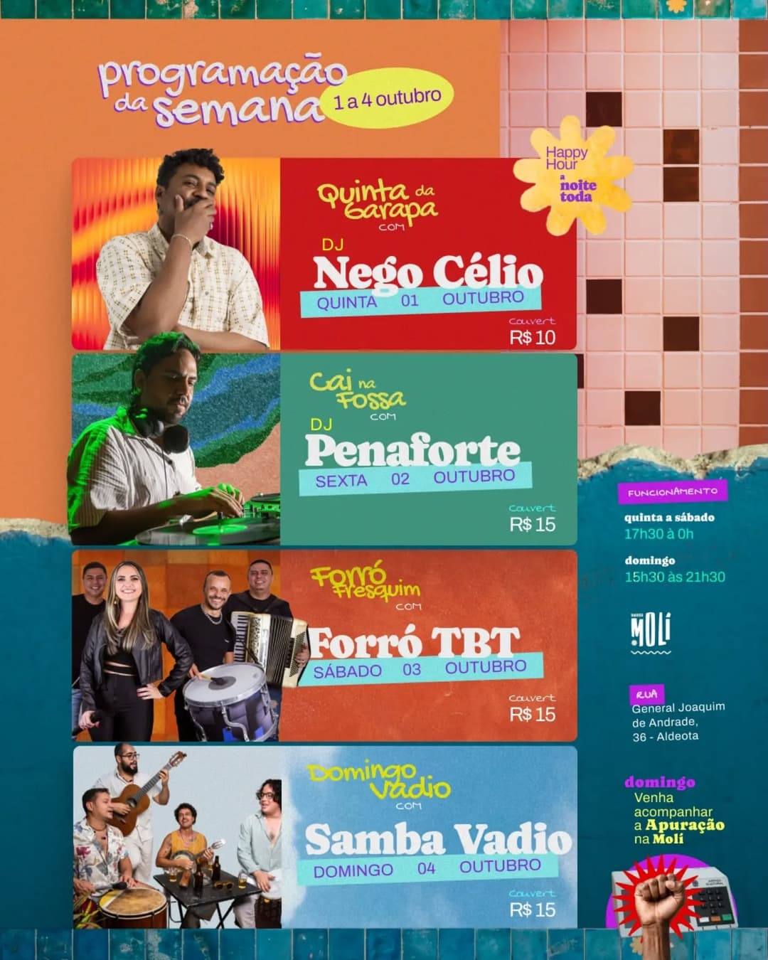 Flyer de Nego Célio