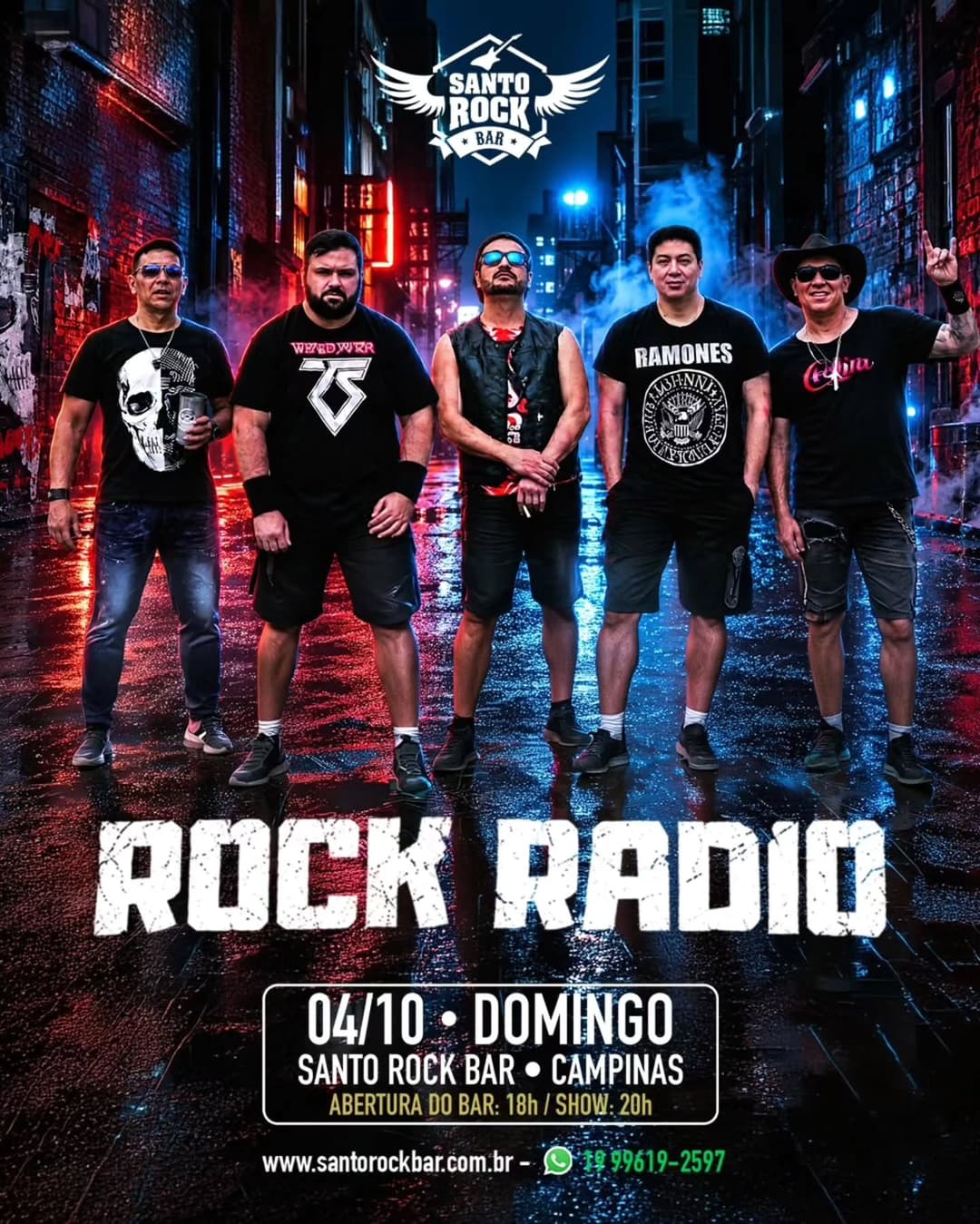 Flyer de Rock Radio
