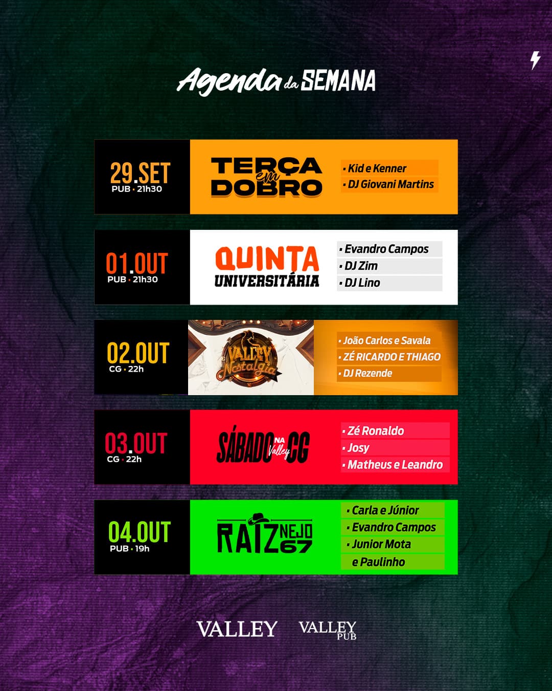 Flyer de Zé Ricardo & Thiago