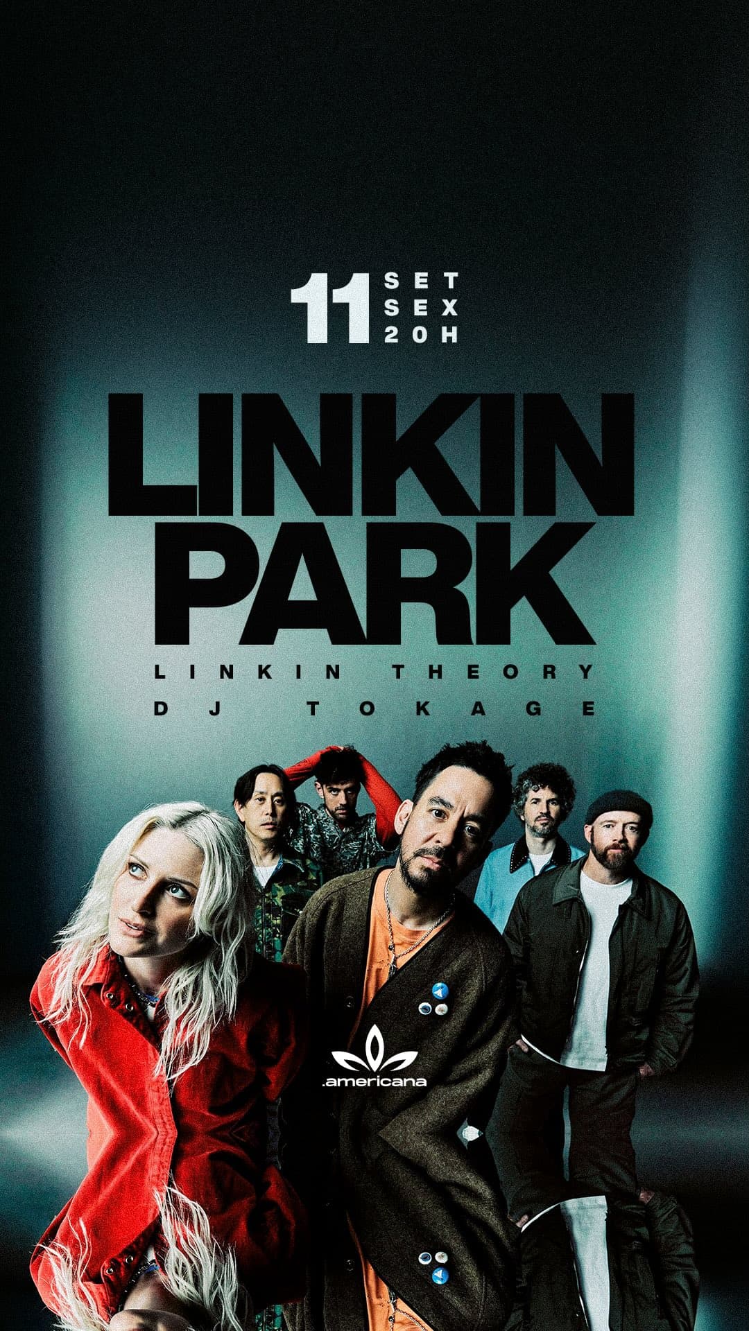 Flyer de Linkin Theory
