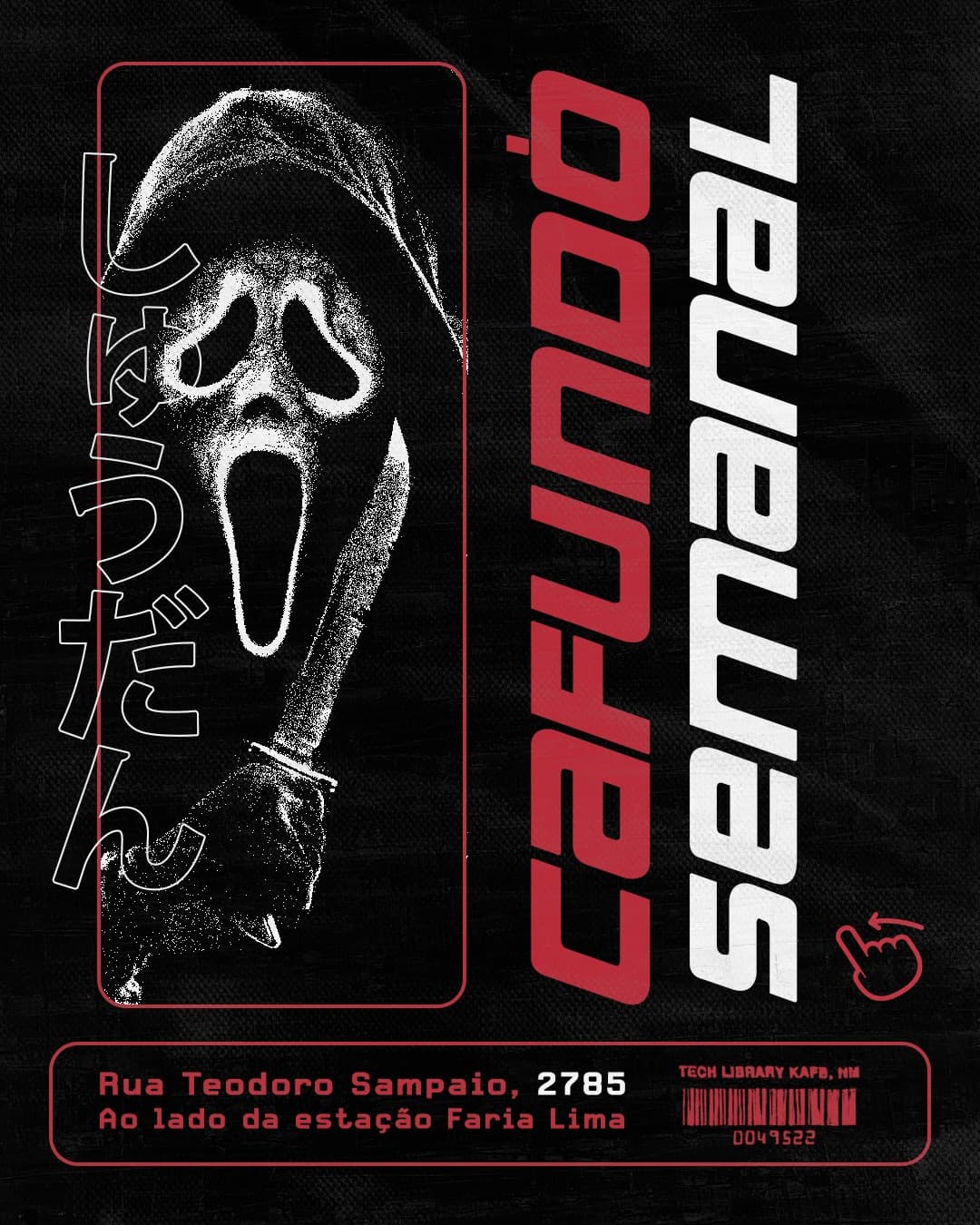 Flyer de Zagüaraz, Paralello Hardcore e Arizka