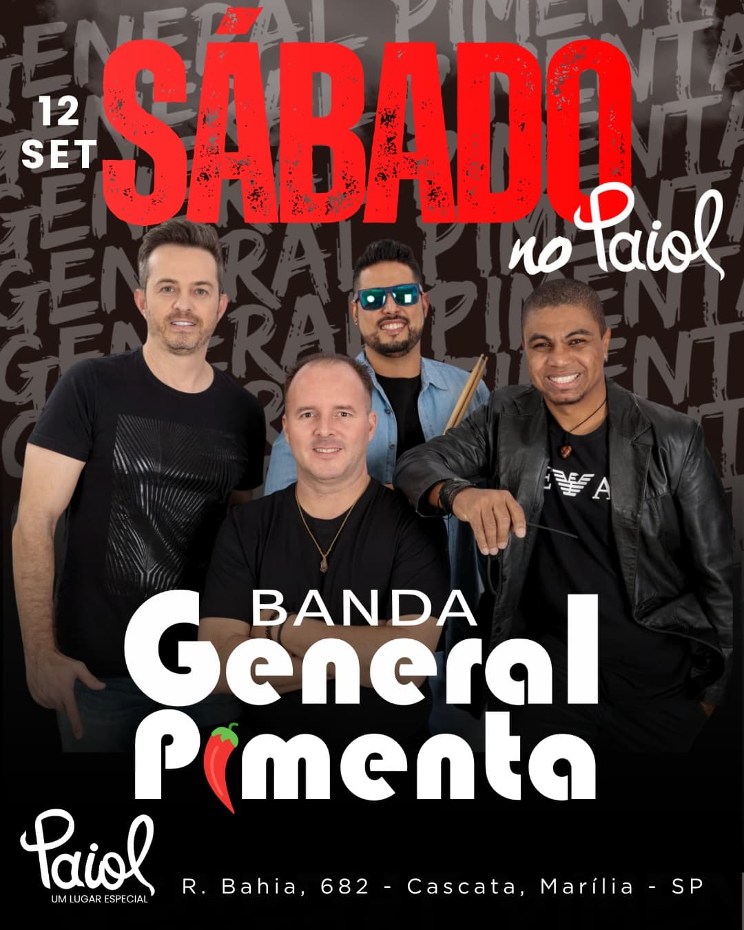 Flyer de General Pimenta