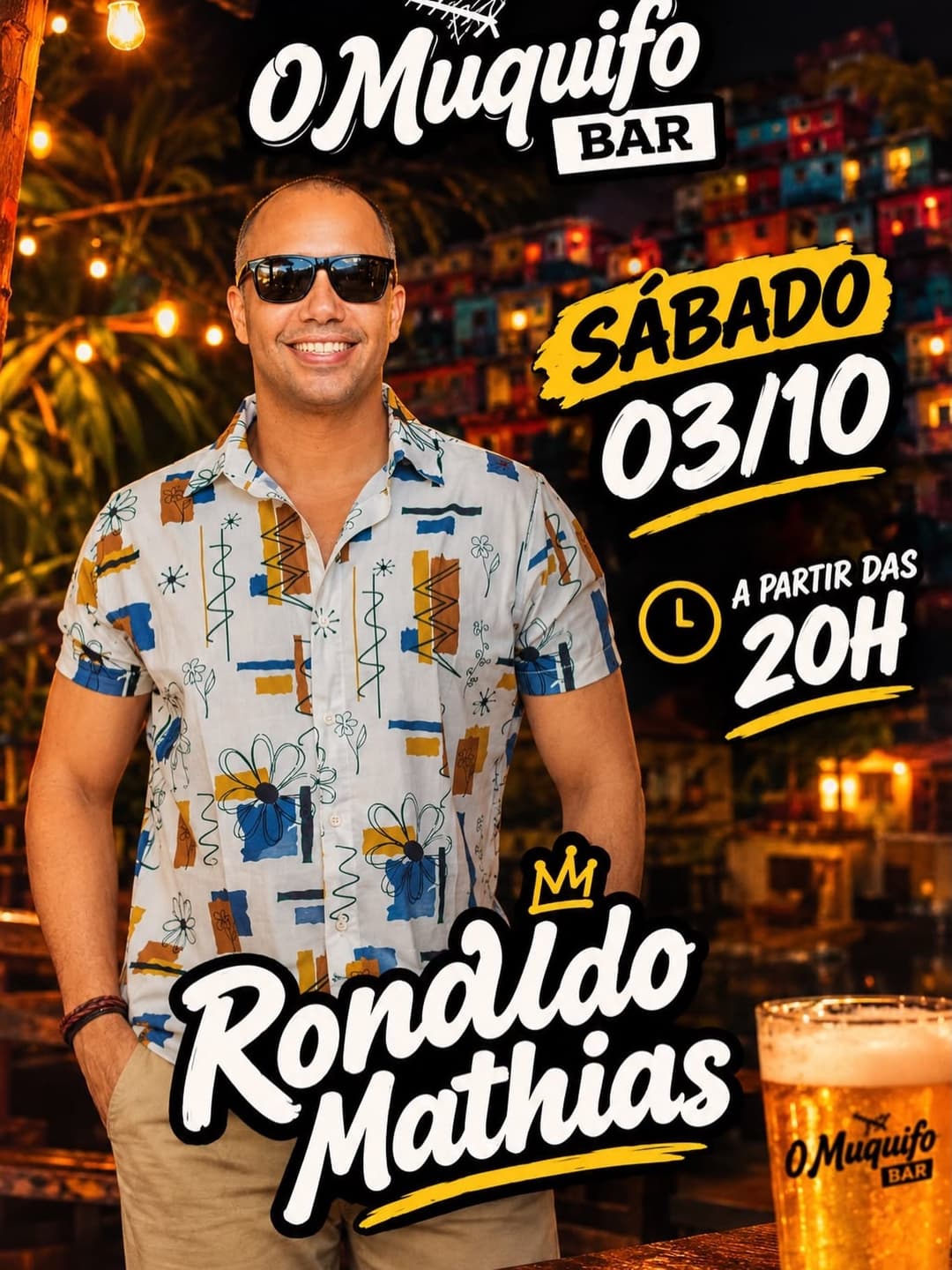 Flyer de Ronaldo Mathias