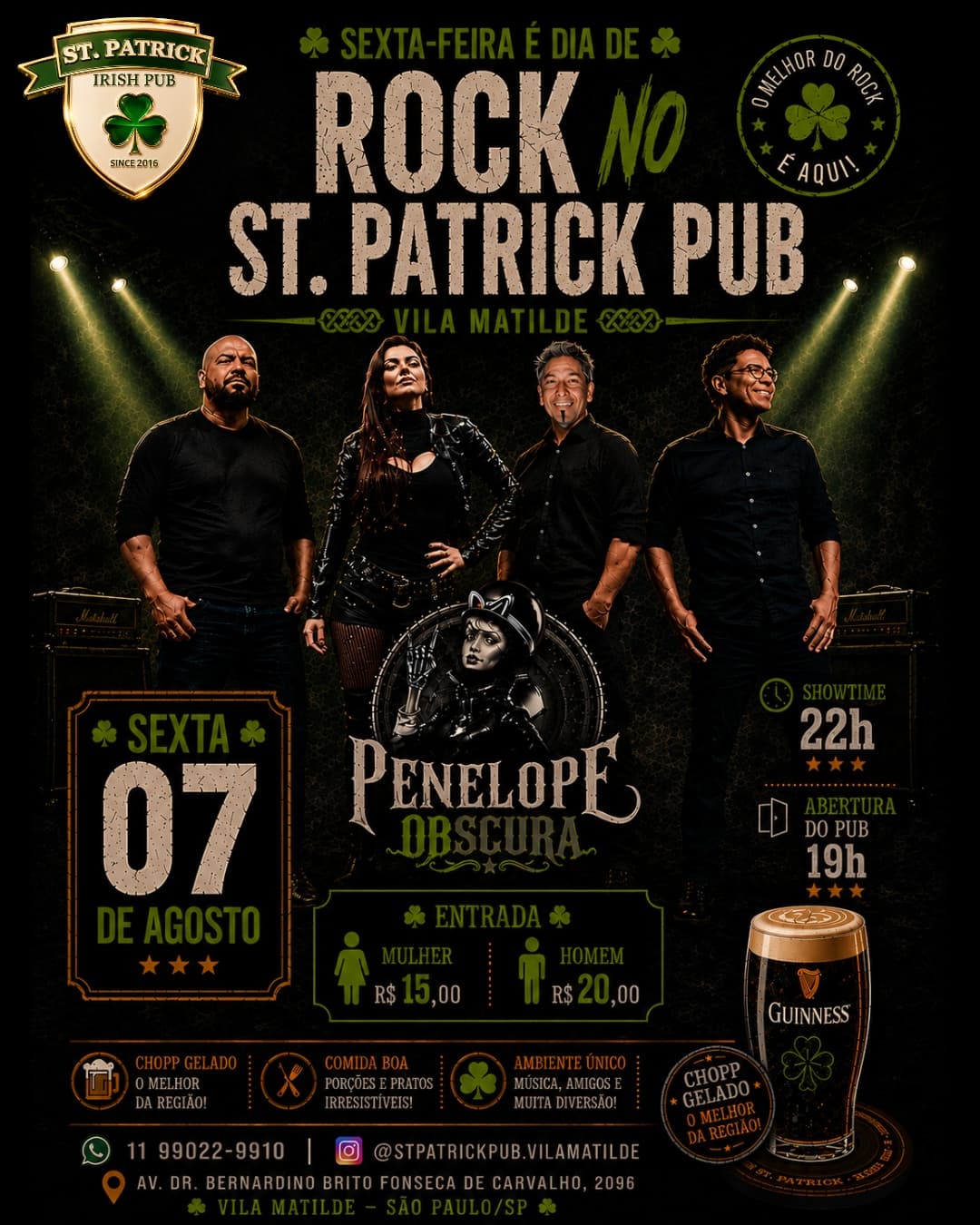 Flyer de Penélope Obscura
