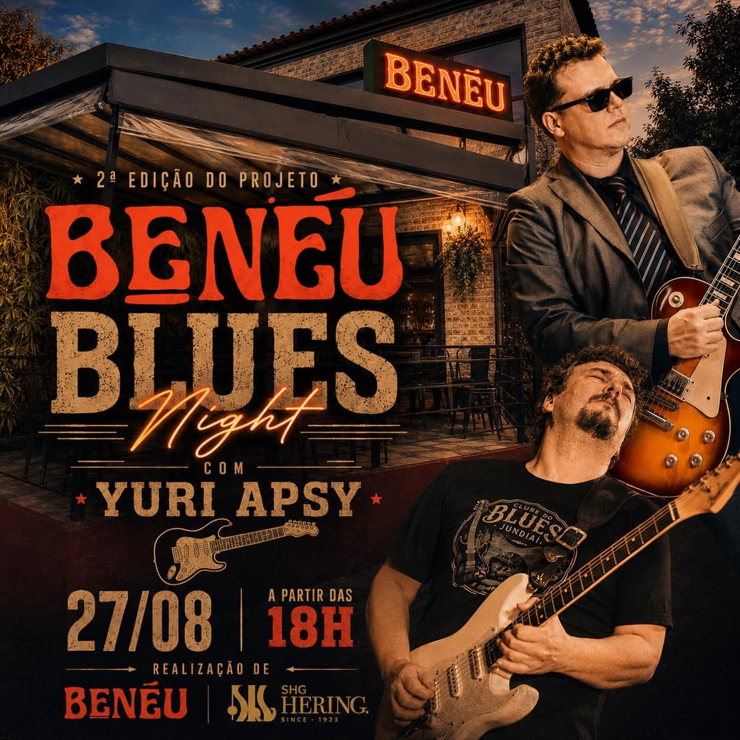 Flyer de Yuri Apsy