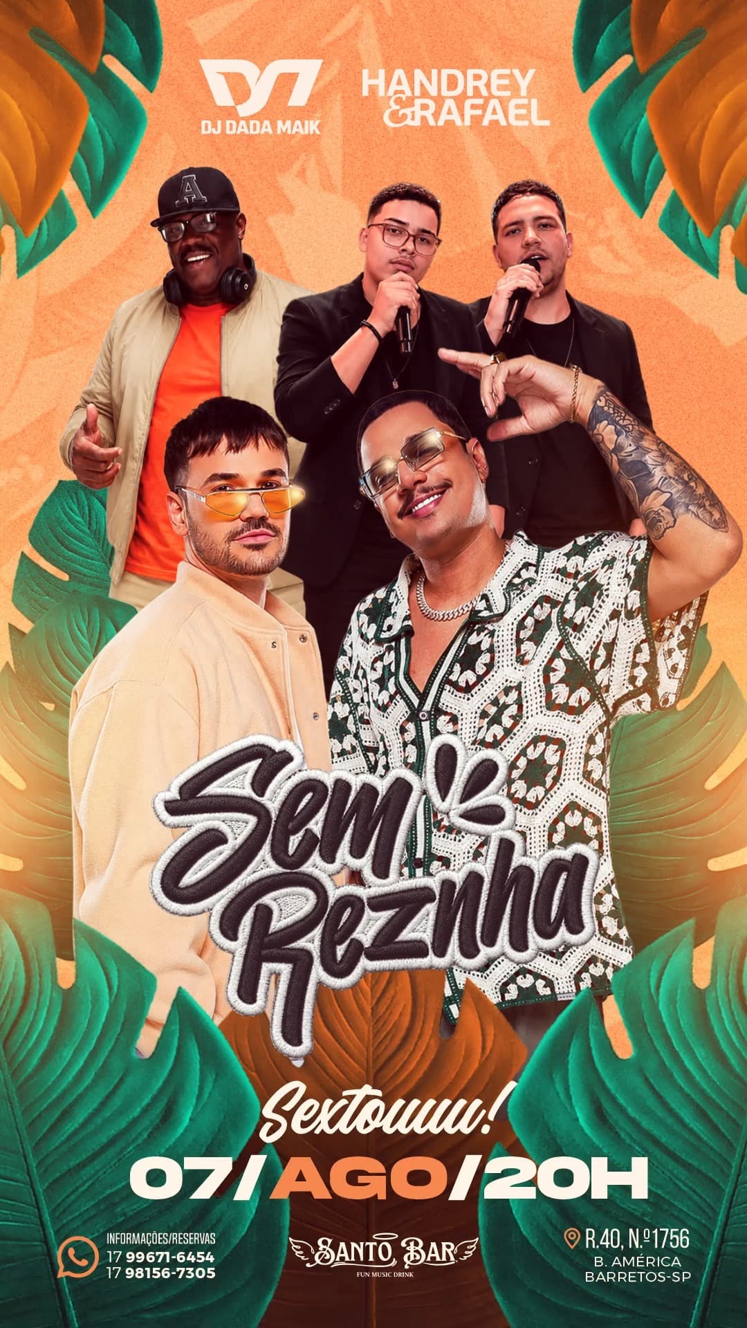 Flyer de Sem Reznha