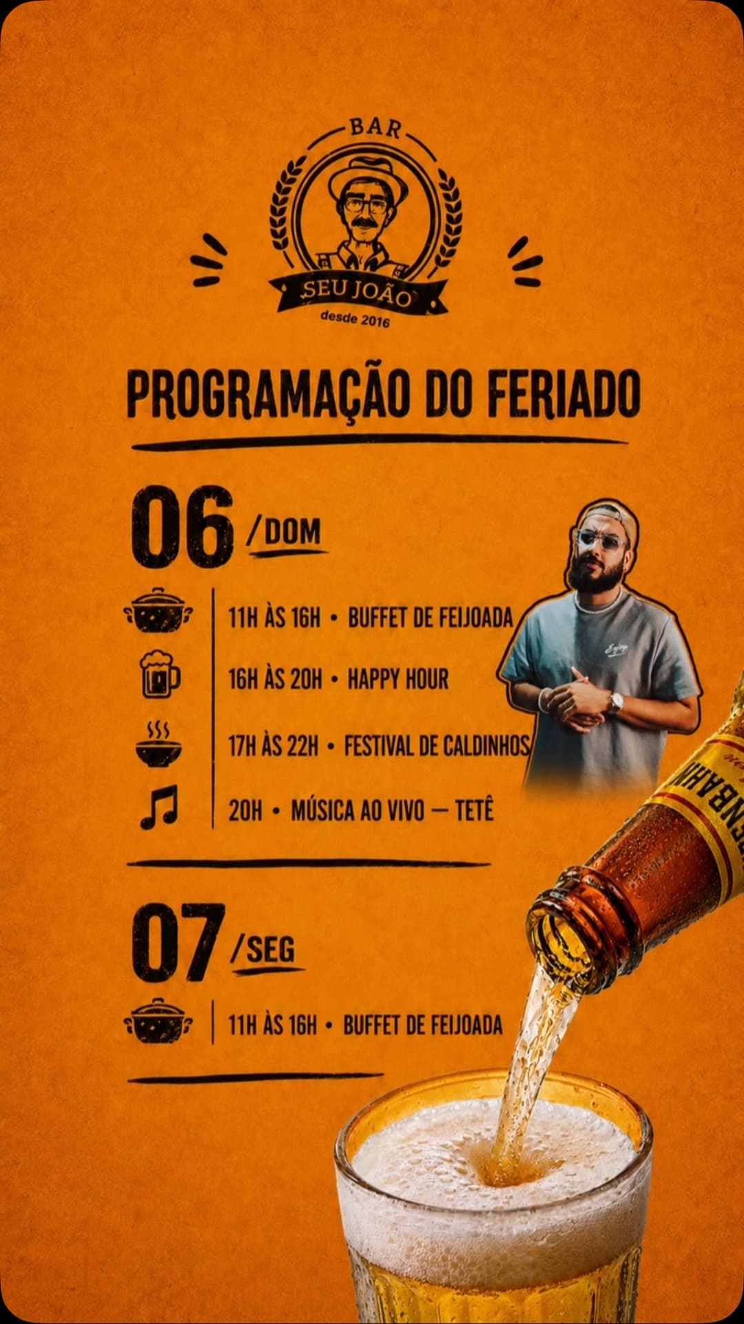 Flyer de Tetê