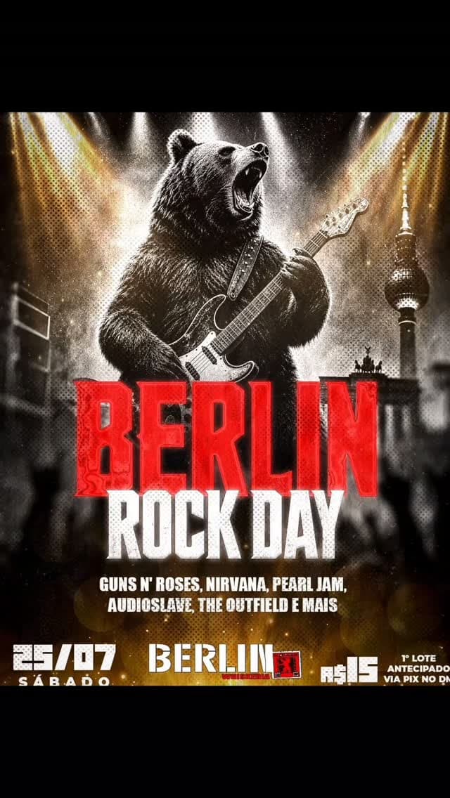 Flyer de Berlin Rock Day