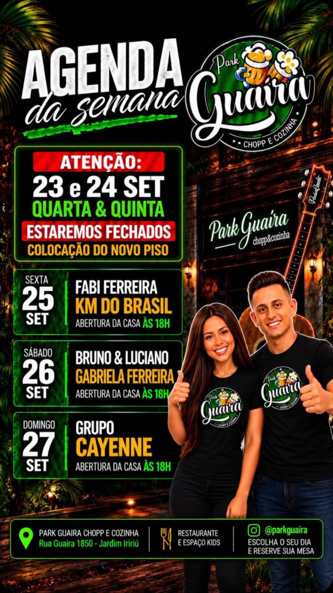 Flyer de Grupo Cayenne