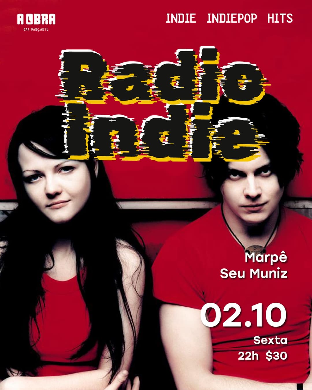Flyer de Dj Seu Muniz e Marpê DJ