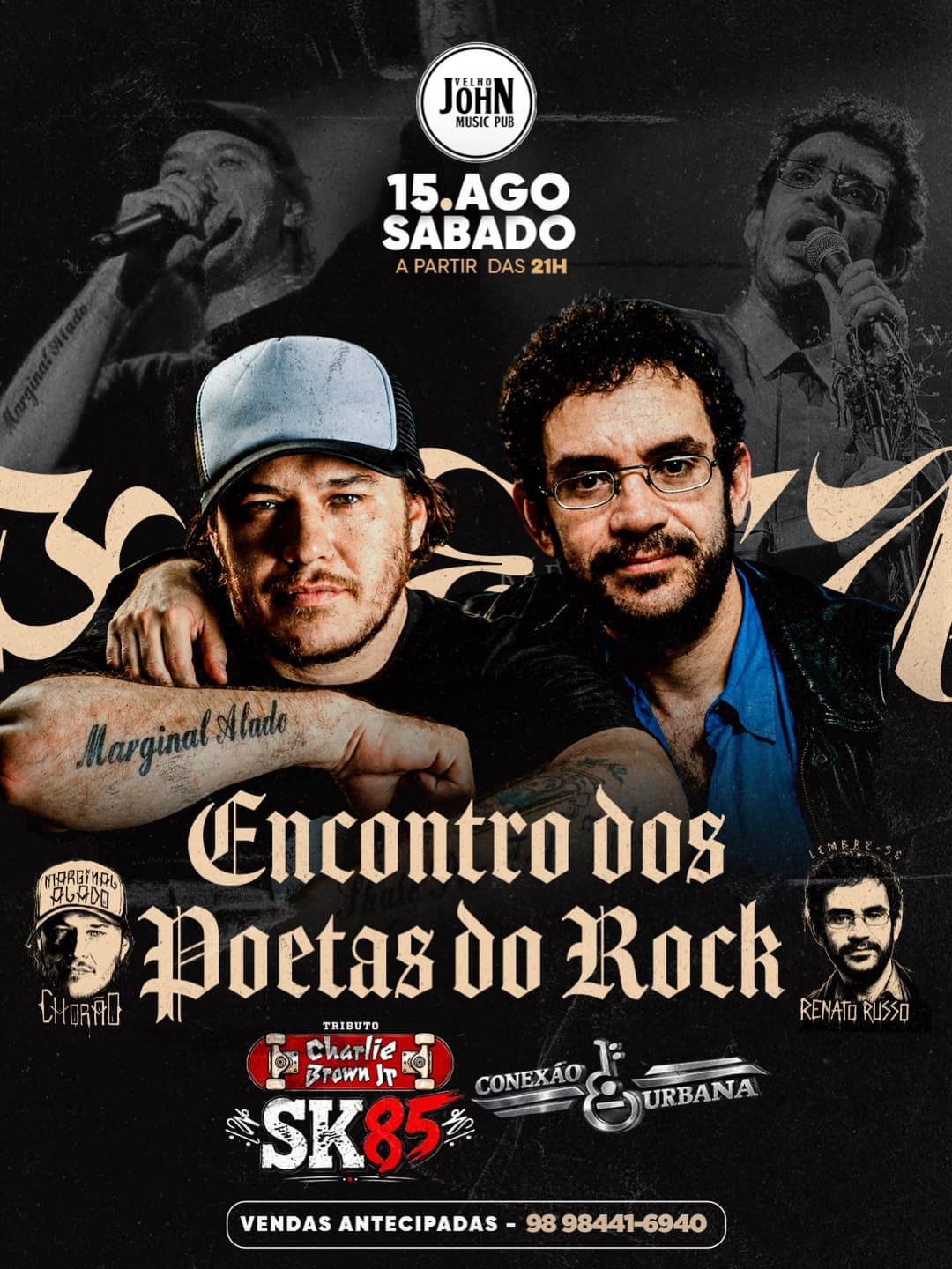 Flyer de SK85 e Conexão Urbana