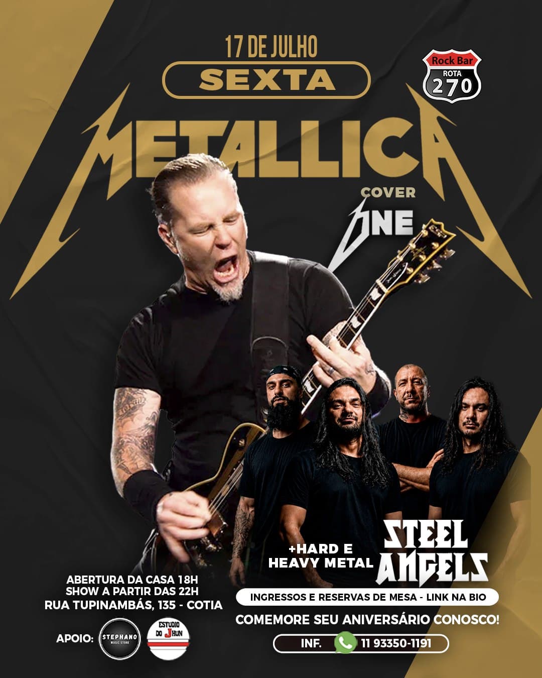 Flyer de Steel Angels