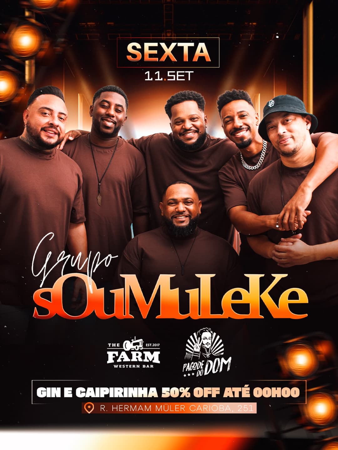 Flyer de Grupo Sou Muleke