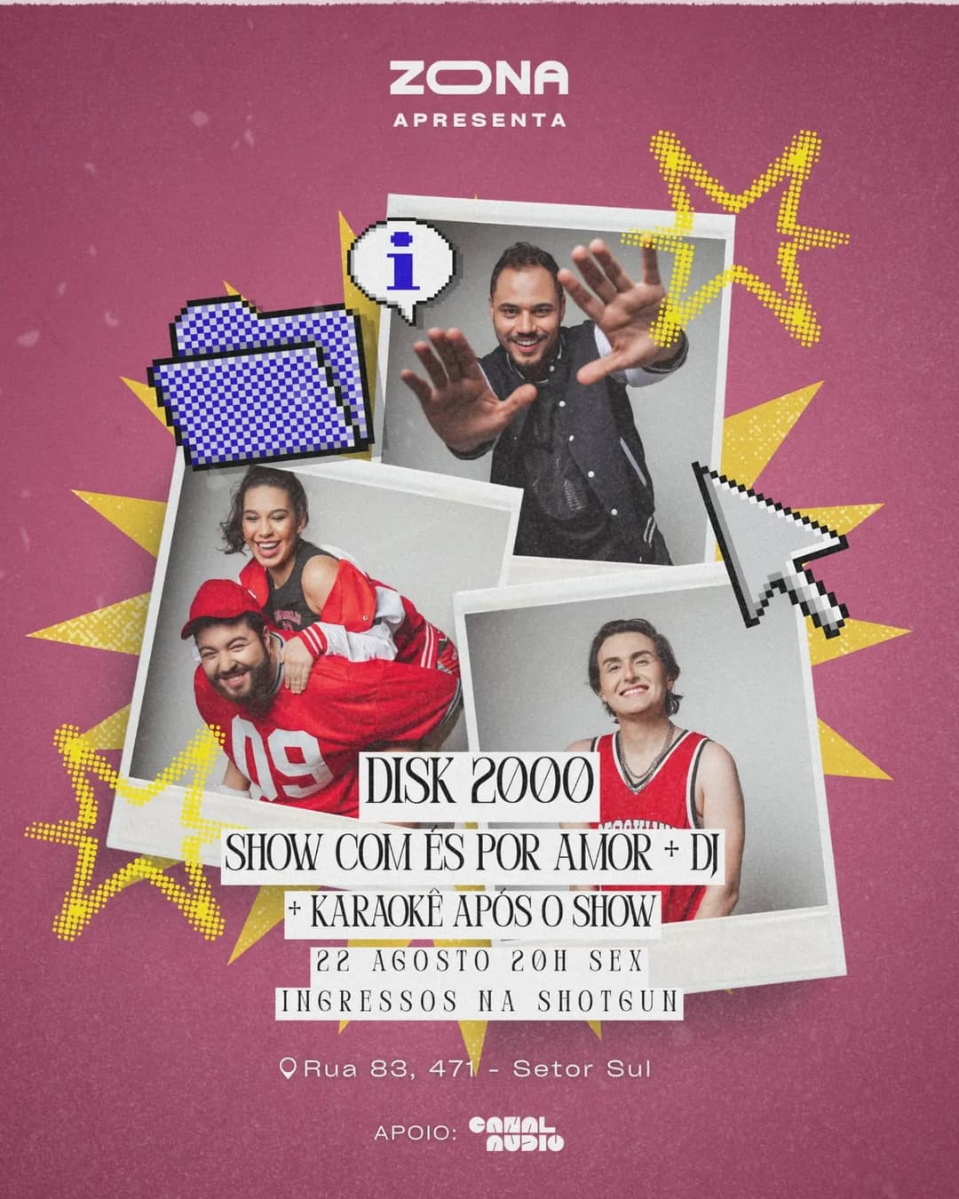 Flyer de És Por Amor