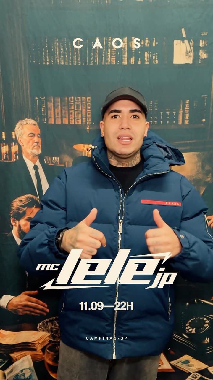 Flyer de MC Lele JP