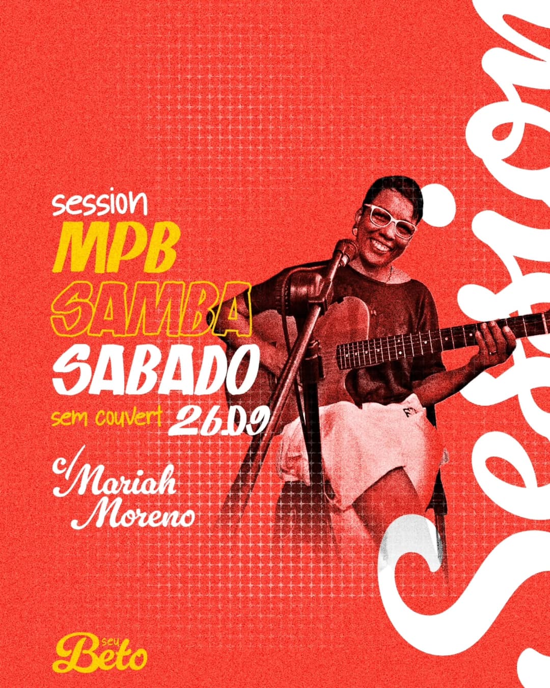 Flyer de Mariah Moreno