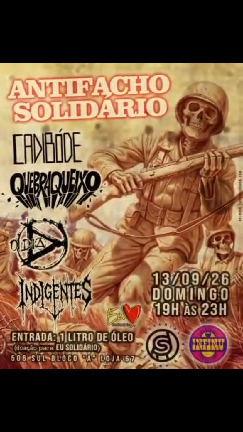 Flyer de Indigentes, Candide, Quebra Queixo e O Dia D