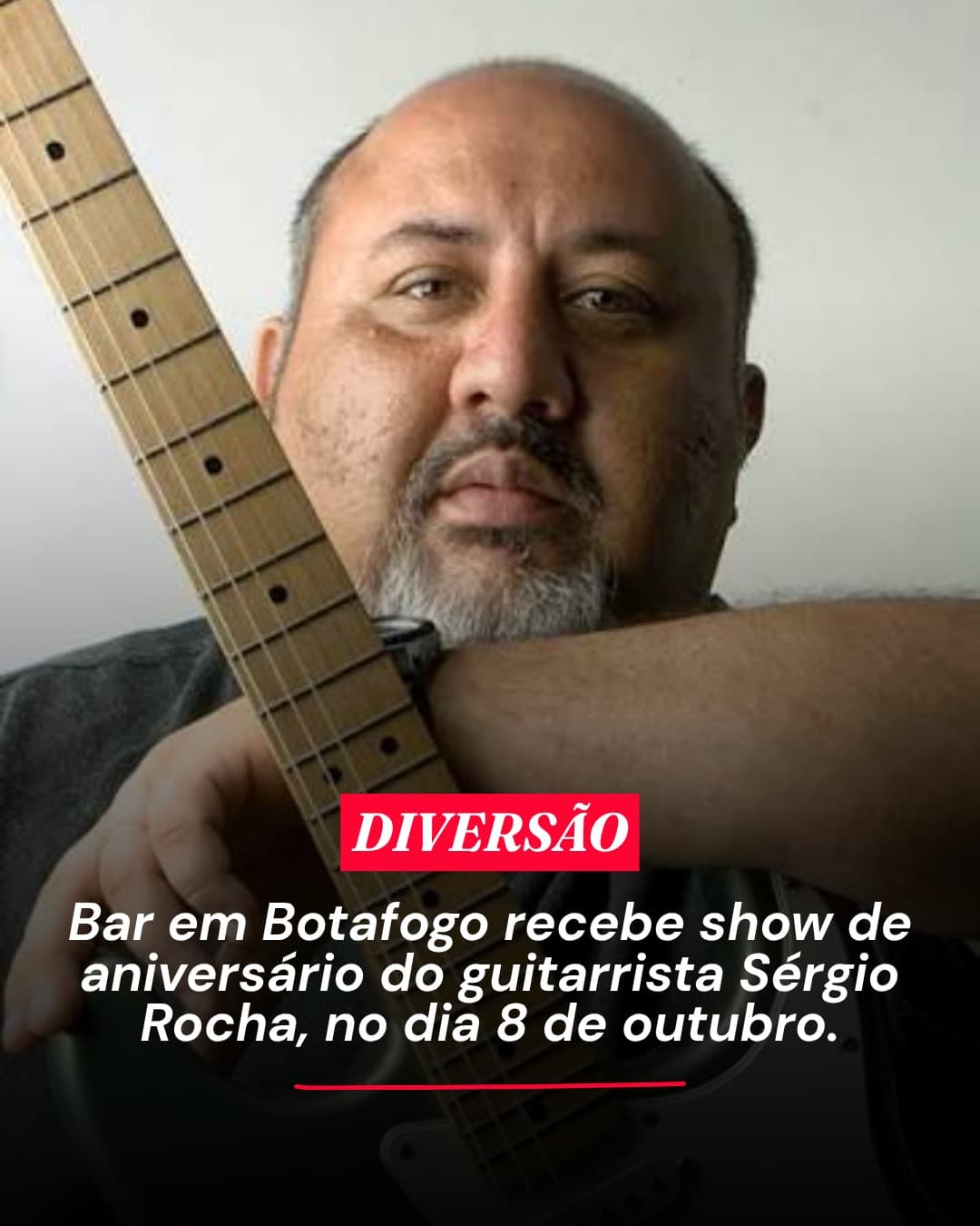 Flyer de Caru de Souza e Sérgio Rocha