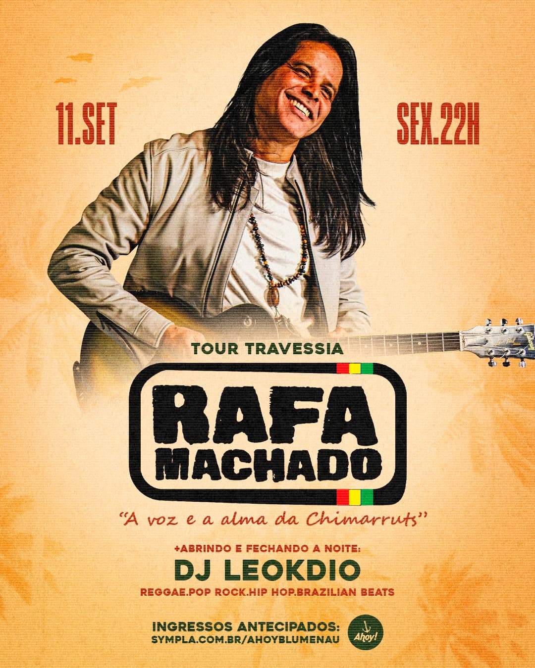 Flyer de Rafa Machado