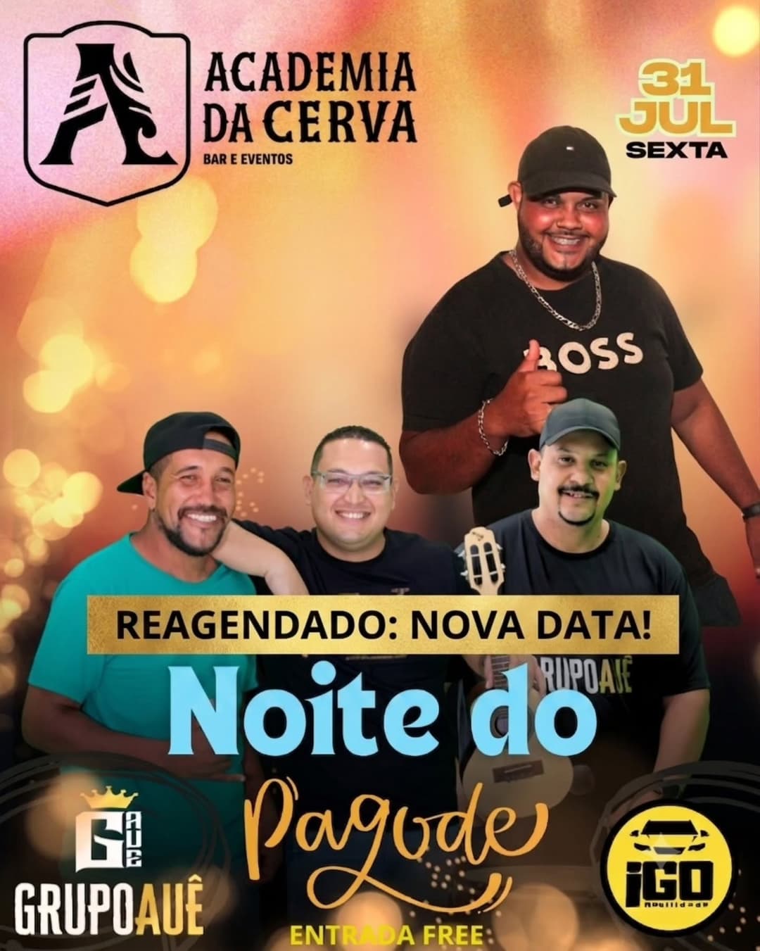 Flyer de Grupo Auê