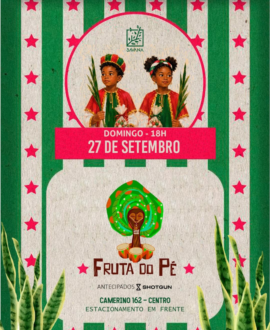 Flyer de Fruta do Pé