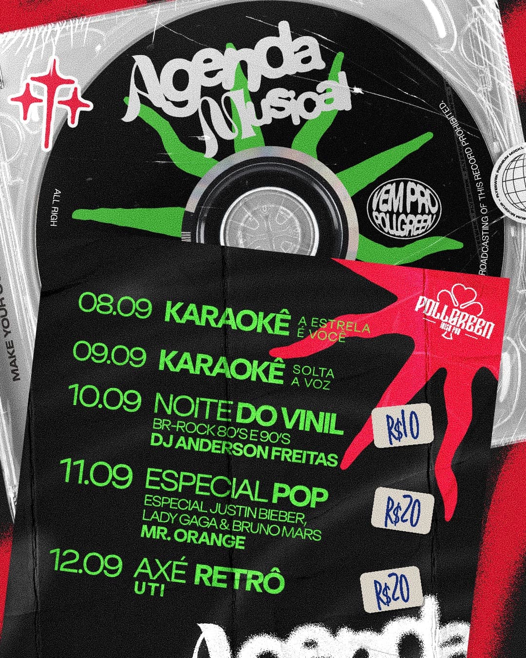 Flyer de Banda UTI
