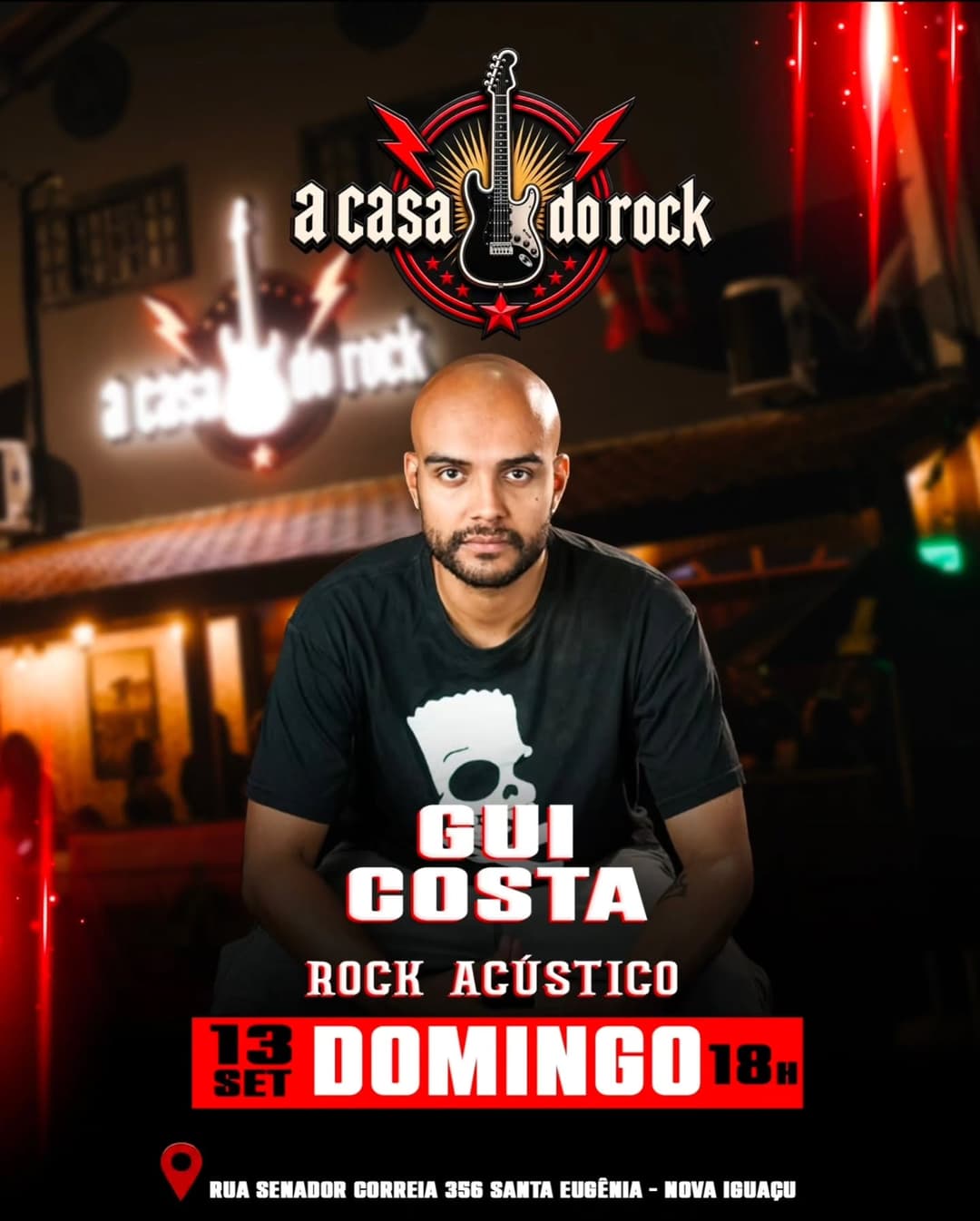 Flyer de Gui Costa