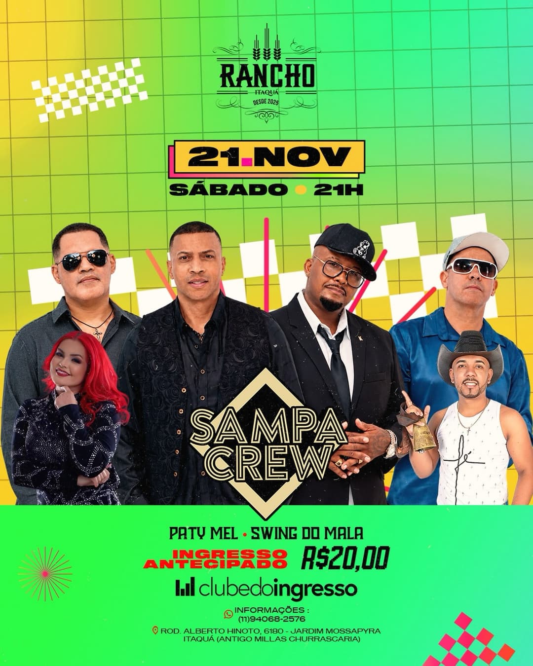 Flyer de Sampa Crew