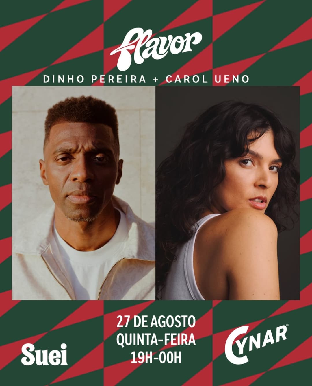 Flyer de Flavor e Ramona Merencio
