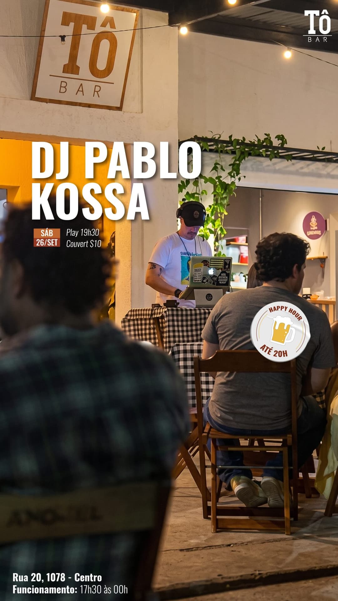 Flyer de DJ Pablokossa