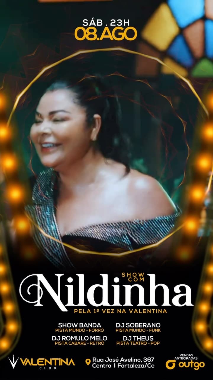 Flyer de Nildinha