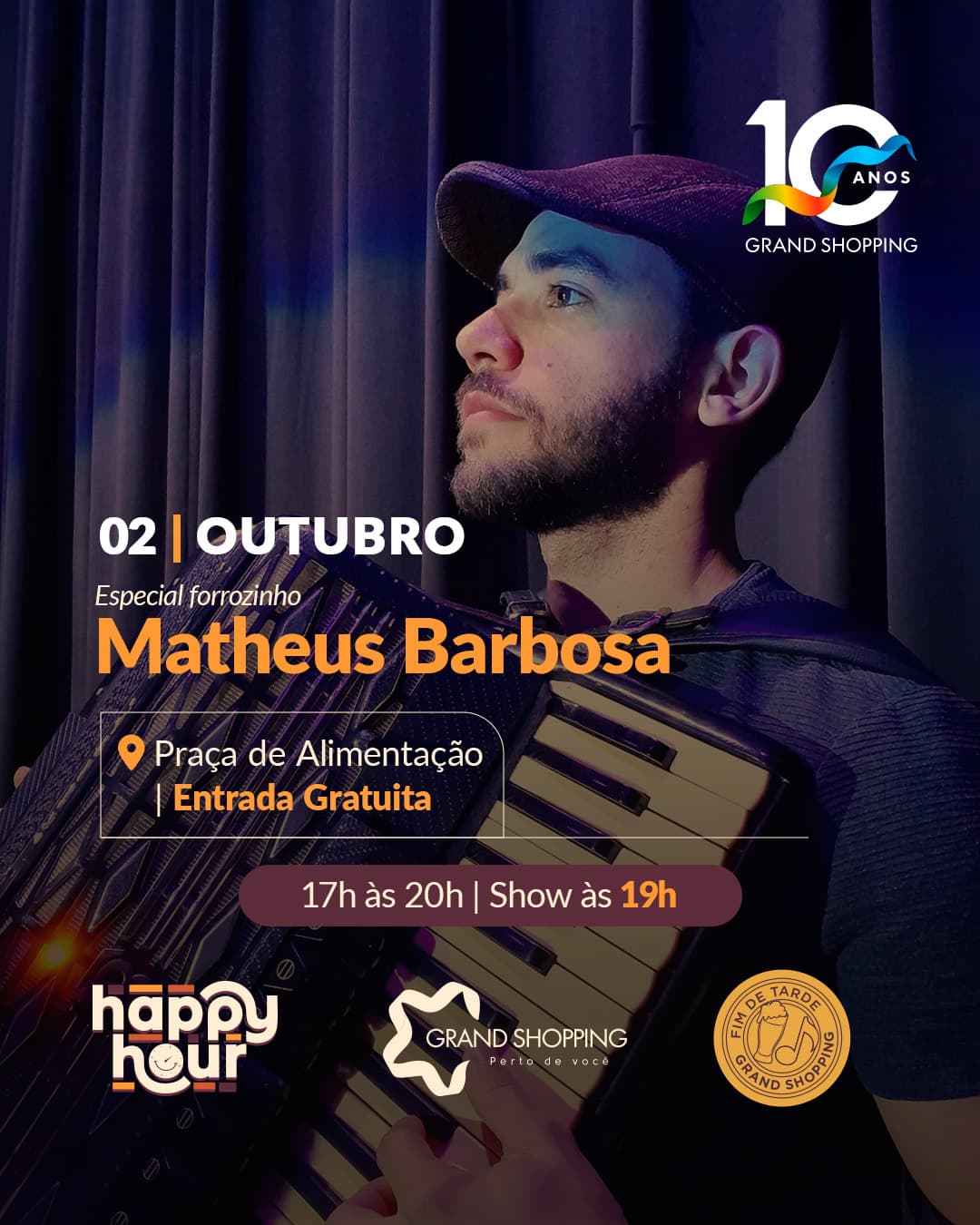 Flyer de Matheus Barbosa