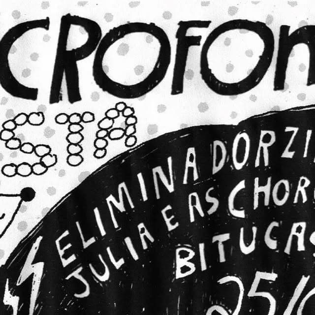 Flyer de Bitucas, Julia e as Choronas e eliminadorzinho