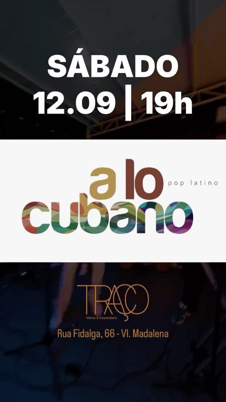 Flyer de A Lo Cubano