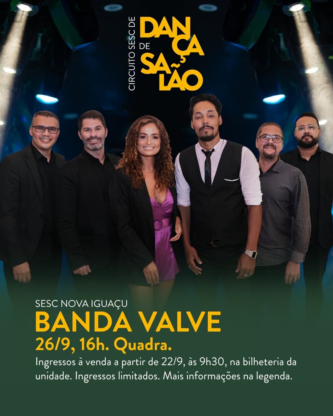 Flyer de Banda Valve