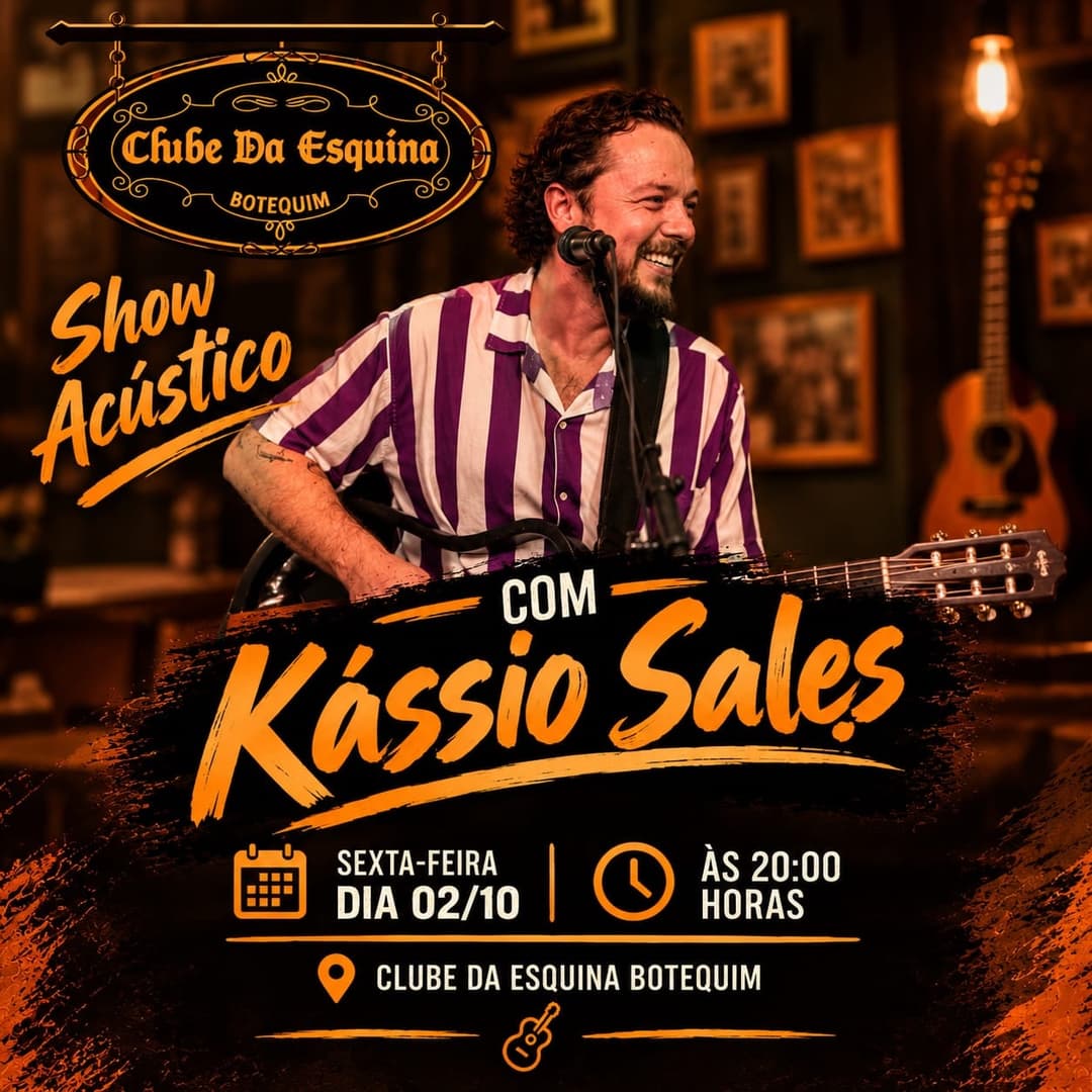 Flyer de Kássio Sales