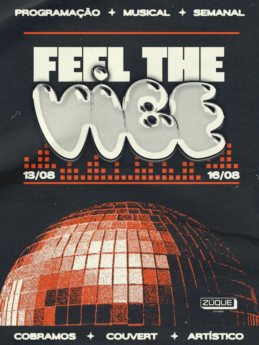 Flyer de William Sousa, DJ Uchoa e Belinho