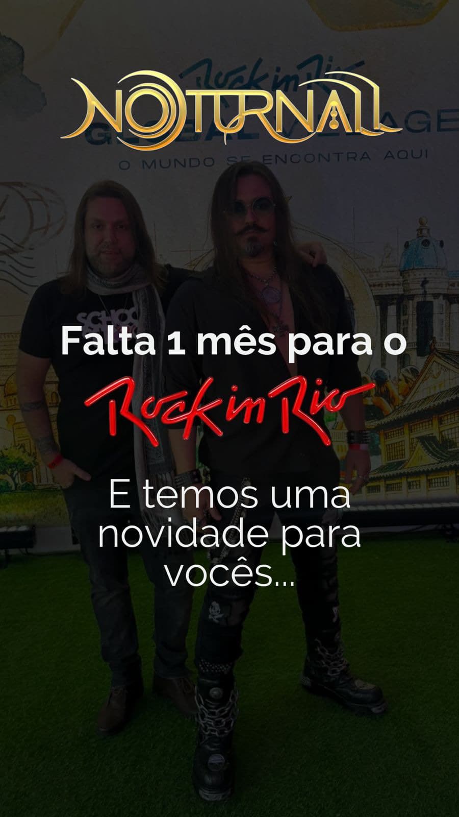 Flyer de Thiago Bianchi e Noturnall Band
