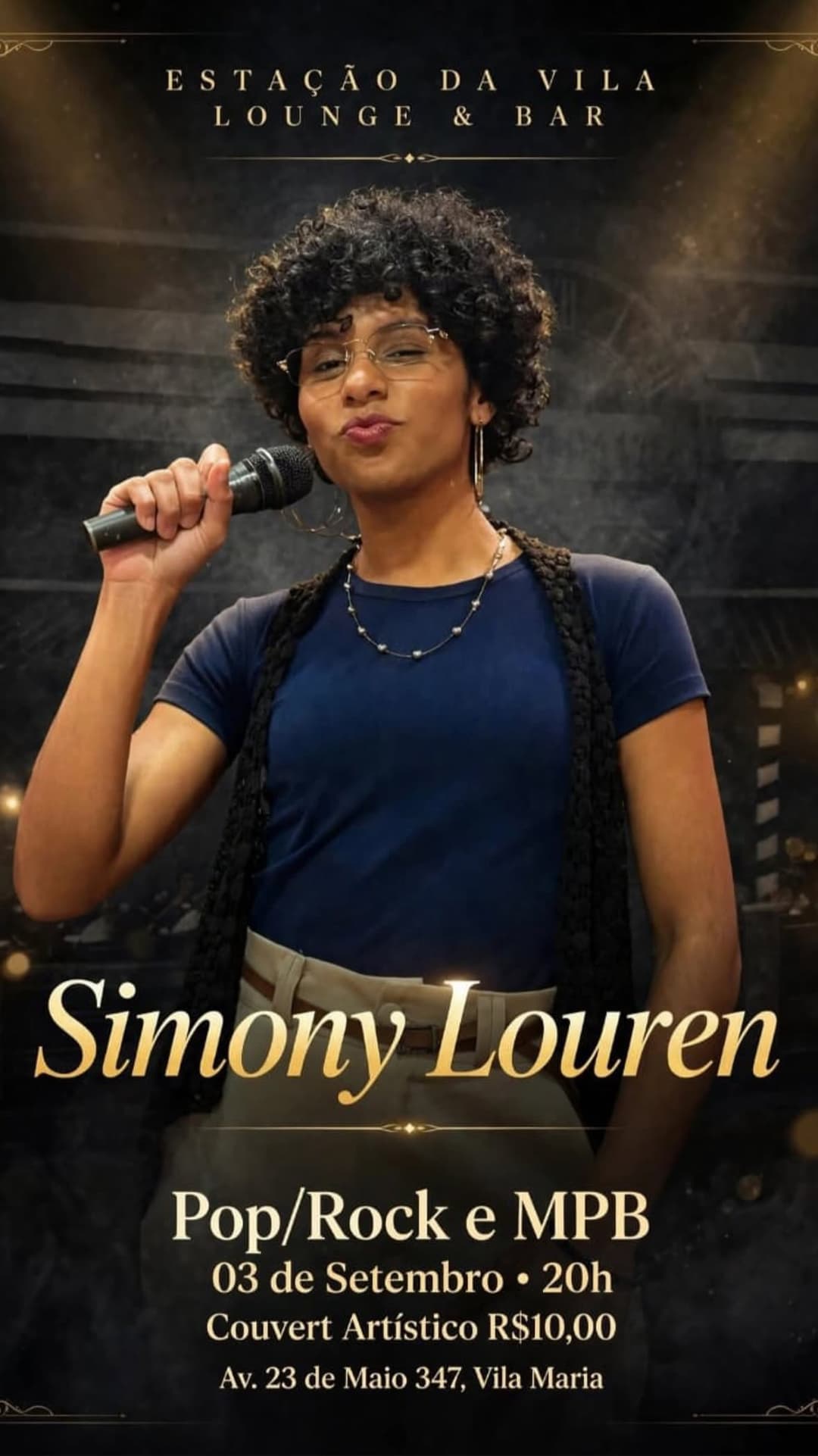 Flyer de Simony Louren